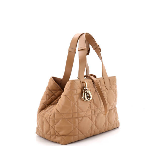 Christian Dior Medium Toujours Tote Bag Macrocannage Quilt Calfskin - Picture 3 of 7